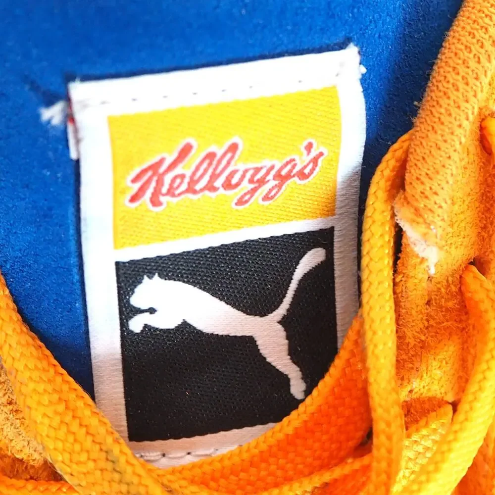 Puma X Tony The Tiger 388020-01 Youth Suede Orange Casual‎ Shoes Sneakers Size 5 - Picture 9 of 12